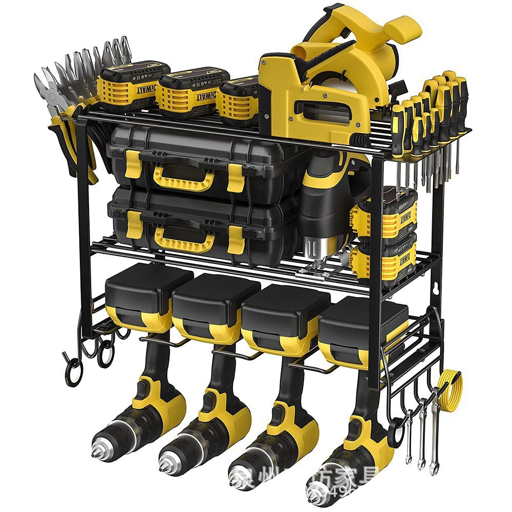 Electric multilayer heavy storage system, handheld electric drill