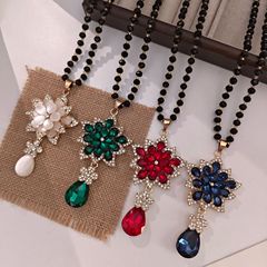 跨境新款秋冬毛衣链合金不掉色超显气质 时尚百搭不掉色 厂家直销
