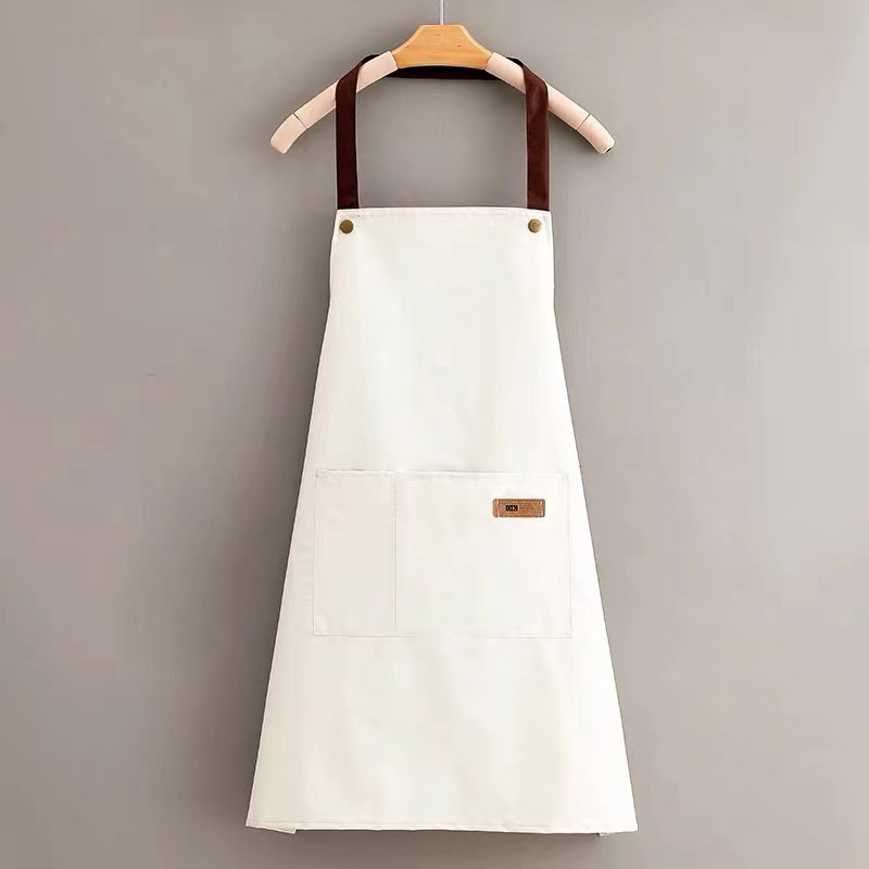 防水防油エプロン飲食男女作業服ウエスト周りカスタムinfo家庭用キッチン料理シンプルエプロン|undefined