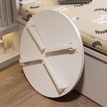 卡通折叠桌床上用电脑桌书桌圆形小桌子飘窗阳台学生宿舍懒人学习