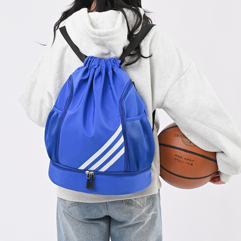Mochila Deportiva con Compartimento para Zapatos de Nylon Transpirable Ultraligero para Deportes al Aire Libre