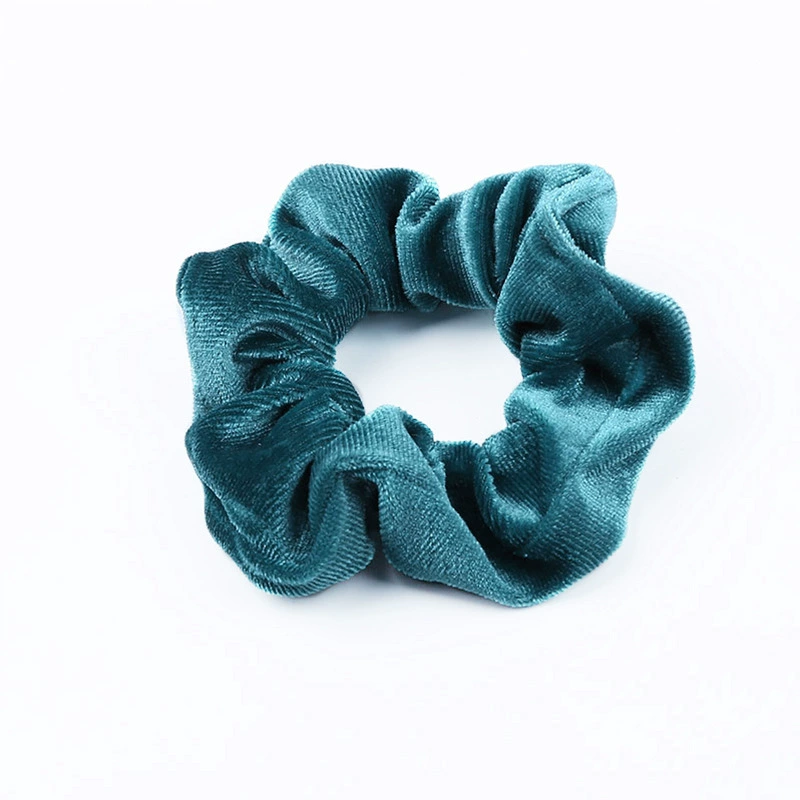 Hair Scrunchie (Swan) multicolour, European style, simple elegant design, 9.5×3.5 cm