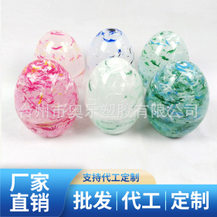 Large Easter Eggs, Plastic Eggs, Marble-Patterned Eggs, Modern Minimalist Daily Decoration Items, Golden Egg-Shaped