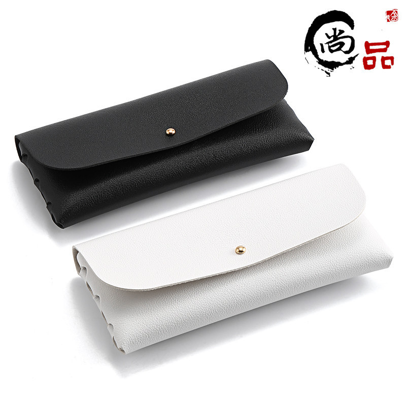 Buckle glasses case PVC leather sunglasses case cheap running sunglasses case fashion black and white sunglasses case Buckle glasses case PVC leather sunglasses case cheap running sunglasses case fashion black and white sunglasses case