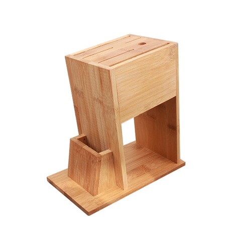 Bamboo kitchen knife holder, knife holder, home creative kitchen tool display rack, knife storage rack, manufacturer wholesale