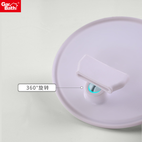 Bathroom makeup mirror bathroom cross-border high-definition makeup mirror without punching 360-degree rotating folding LED makeup mirror