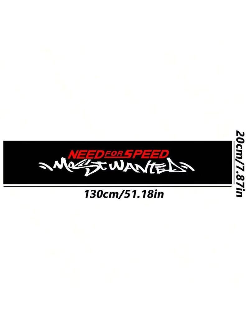 Cross-Border Universal Car Front Windshield Stickers, Personalized Decorative Stickers for the Front Windshield, Sunshade Light-Blocking Modified Car Stickers