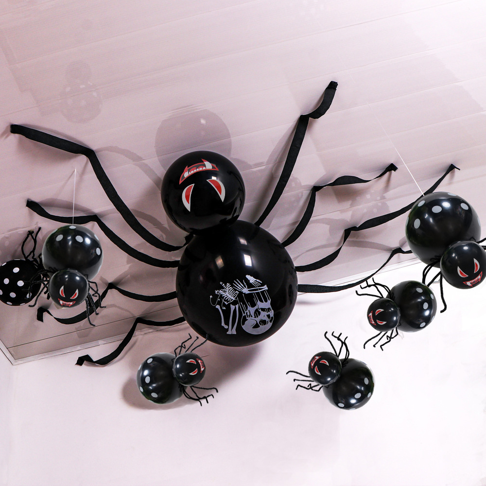 2703 traje de araña negro