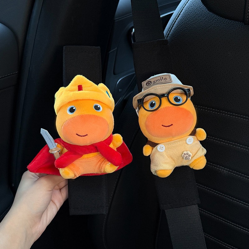 New Lulu Car Seatbelt Shoulder Pad Protector Car Interior Accessory Seatbelt Decoration 2026 Anti-Collision Cover for Women