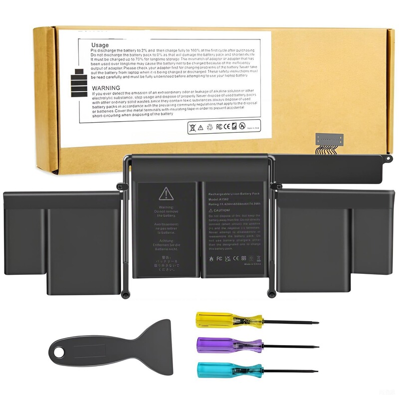 Laptop battery A1582 is compatible with MacBook Pro 13" A1502 2015 Laptop battery A1582 is compatible with MacBook Pro 13" A1502 2015