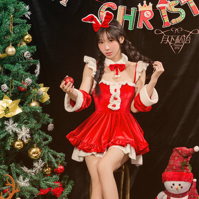 Next month Murmur Christmas dress new year cosplay Lolita Bunny role Act uniform suit