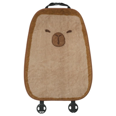 Plush Car Seat Cover — Seat cushion, seat cover - rabbit-fur-capibala-seat-cushion-backrest-printing