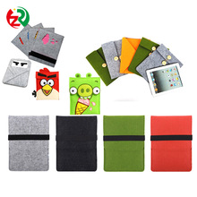 低价批发可爱卡通时尚平板毛毡包毛毡文件袋平板电脑毛毡包羊毛包
