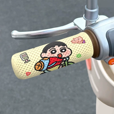 Motorcycle Handle Cover – Vehicle Handlebar Gloves, Summer Honeycomb - one-pair-bicycle-shin-chan