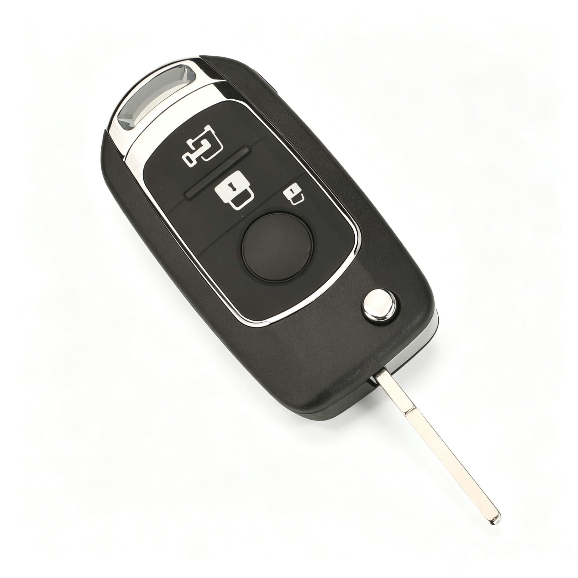 Suitable for 2/3 button Fiat 500 Panda modified folding car key remote control shell SIP22 blank key