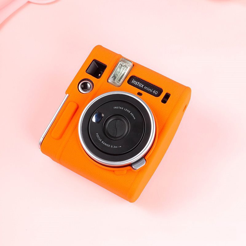 Suitable for Fuji Polaroid Mini 40 Camera Bag Silicone Case Mini 40 Protective Case Mini40 Eov