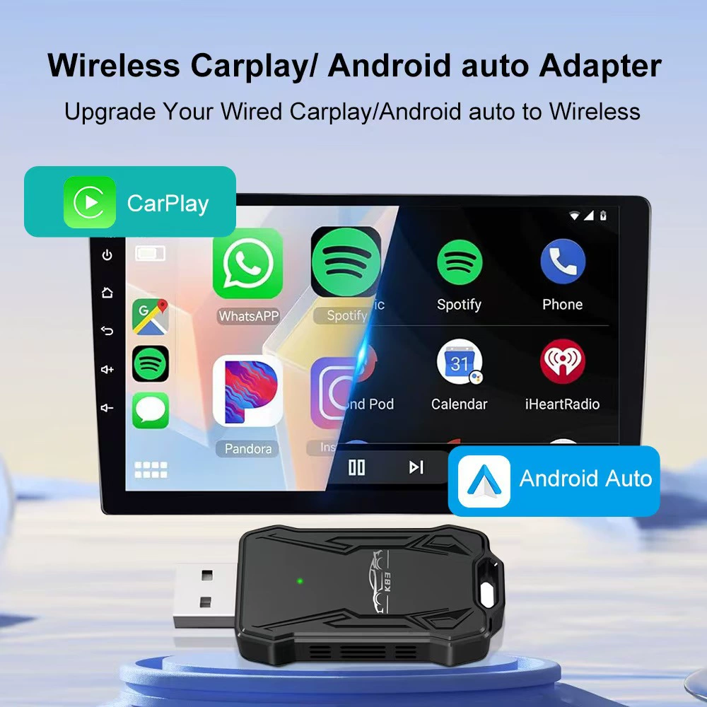 K83 Беспроводной CarPlay двухв- один Apple Android Auto Моторы Интеллектуальное соединение Carplay Box