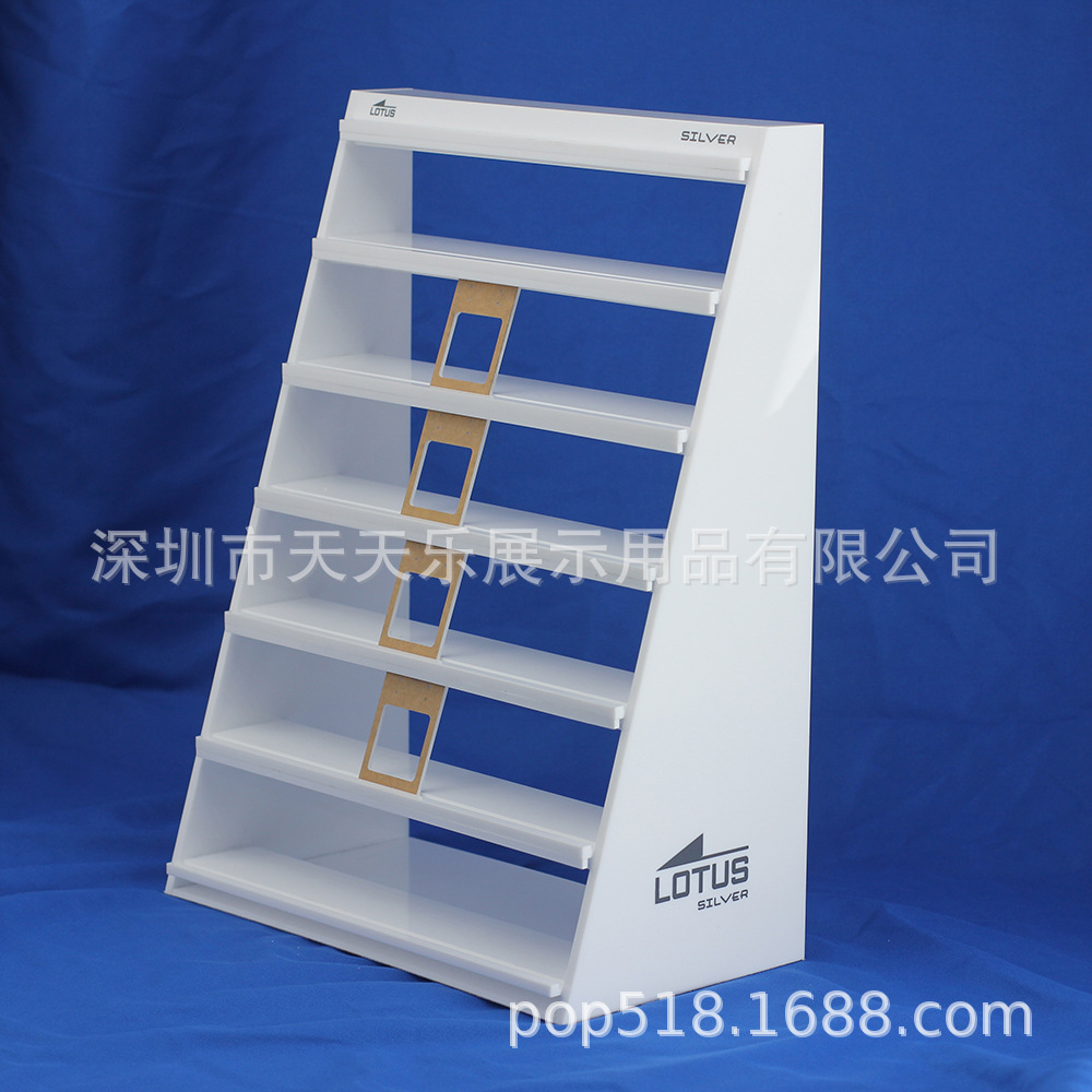 亚克力耳环展示架 有机玻璃展示架 耳环摆件吊坠多层亚加力展示架