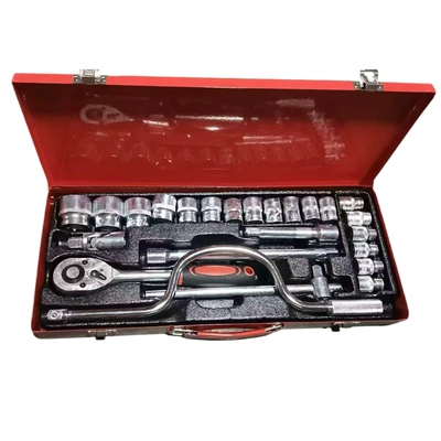 Mühərrik tənzimləmə alətləri – Household Repair Tool Set - 12-24pc-iron-box-rocker-outer-box-color-is-random