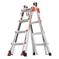 Lidujite Little Giant Factory Direct Многофункциональная складная лестница в елочку Телескопическая подъемная лестница из толстого алюминиевого сплава