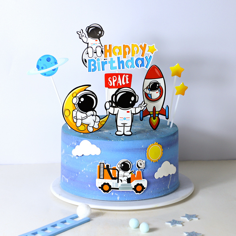 Copyright Astronaut Birthday Cake Account Star Cosmic Cake Plug -in…
