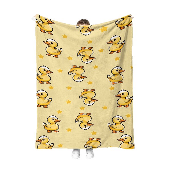 Cute duck blanket