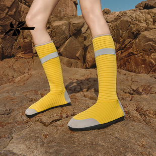 Beach Swimming, Diving, Anti-Slip Soft Bottom, Anti-Reef Beach Fitness Indoor Men's and Women's Beach Shoes, River Tracing Shoes
