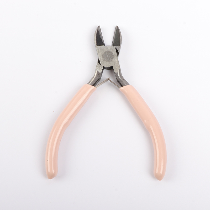 厂家批发工业级4.5寸钳类工具 粉色八件套 DIY手工珠宝钳迷你钳