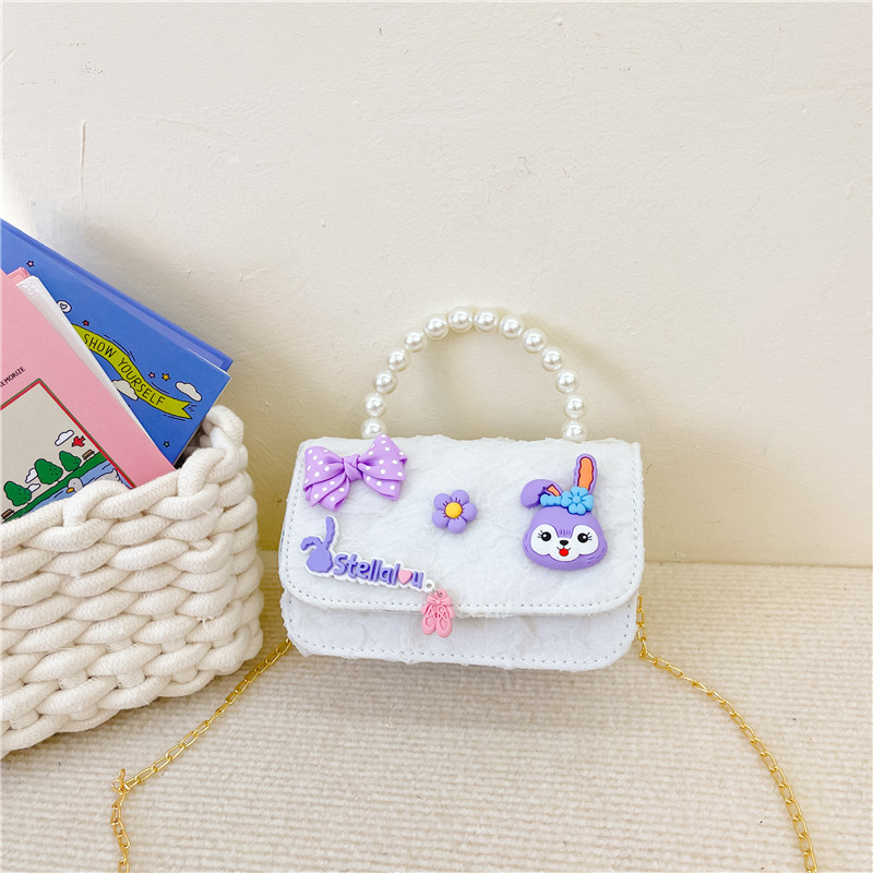 Moda estilo occidental bowknot hombro mensajero bolso lindo bebé monedero todo-Partido mini chica pequeña bolsa