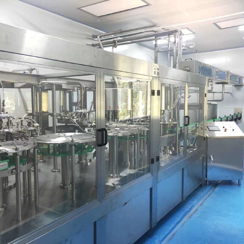 供应果肉果汁四合一灌装机  颗粒果汁果肉 饮料灌装机