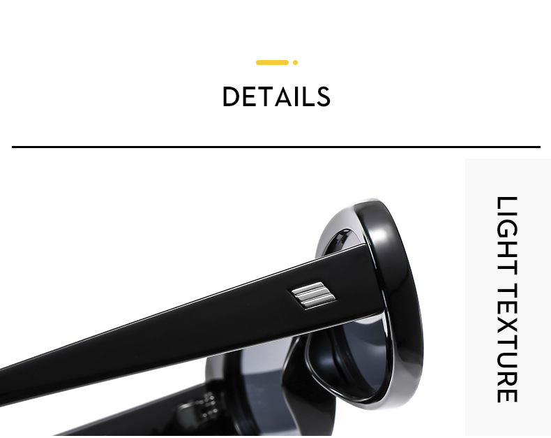 Vacation Classic Style Streetwear Geometric PC UV400 Protection Oval Frame Full Frame Women's Sunglasses display picture 9