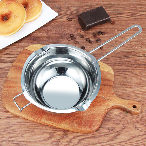 304 stainless steel chocolate water-proof melting pot cheese butter melting bowl instant noodle bowl milk pot 1000ml