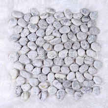 鹅卵石马赛克 雨花石网贴 简便铺地贴墙