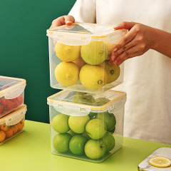 冷蔵庫収納フルーツクリッパー食品グレード冷蔵庫サイドドア収納ボックス蓋付き密閉冷蔵庫収納クリッパー