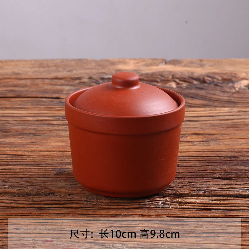 紫砂陶瓷蒸饭碗蒸菜碗钵仔饭碗土碗蒸蛋碗土陶紫砂炖盅蒸饭蒸蛋碗|undefined