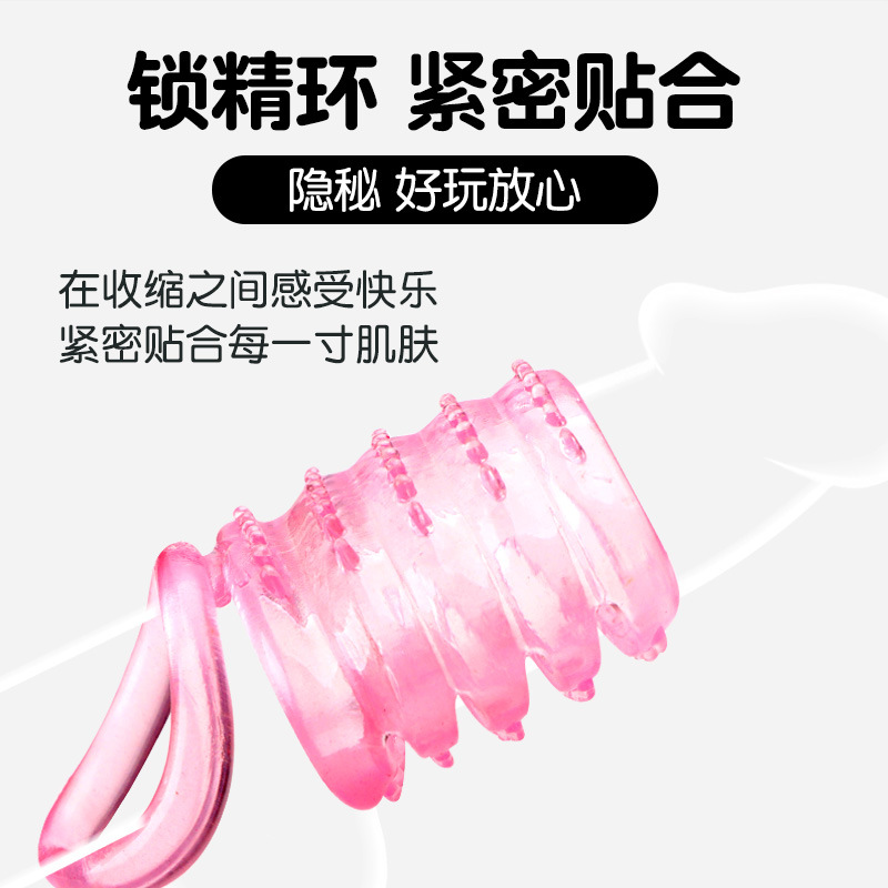Dragon Bone Lock Penis Ring, Soft TPE Root Sleeve, Long-Lasting Wear — detail image 8