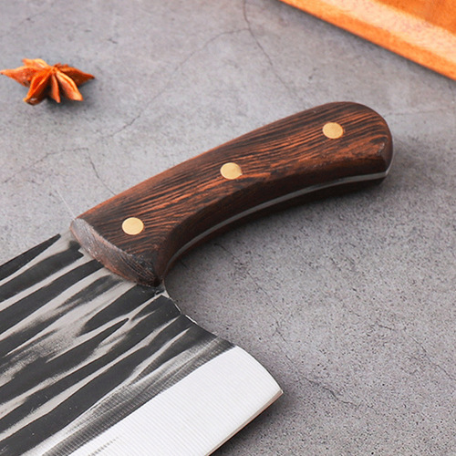 Fish Head Knife Hot Selling Hotel Kitchen Household Stainless Steel Hand Forged Sharp Bone Cutting Knife Bone Splitting Knife