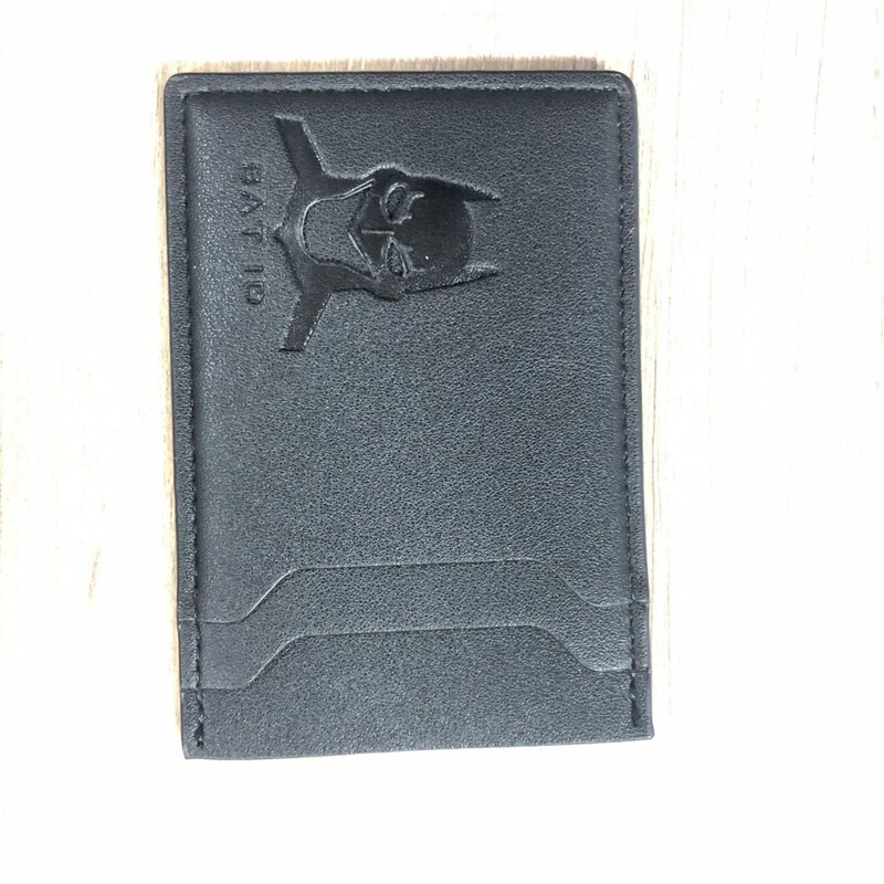 Cross-Border Men's Pu Three-Card Slot Ultra-Thin Portable Card Holder, Stylish Solid Color Simple Creative Design Bat Wallet Cross-Border Men's Pu Three-Card Slot Ultra-Thin Portable Card Holder, Stylish Solid Color Simple Creative Design Bat Wallet