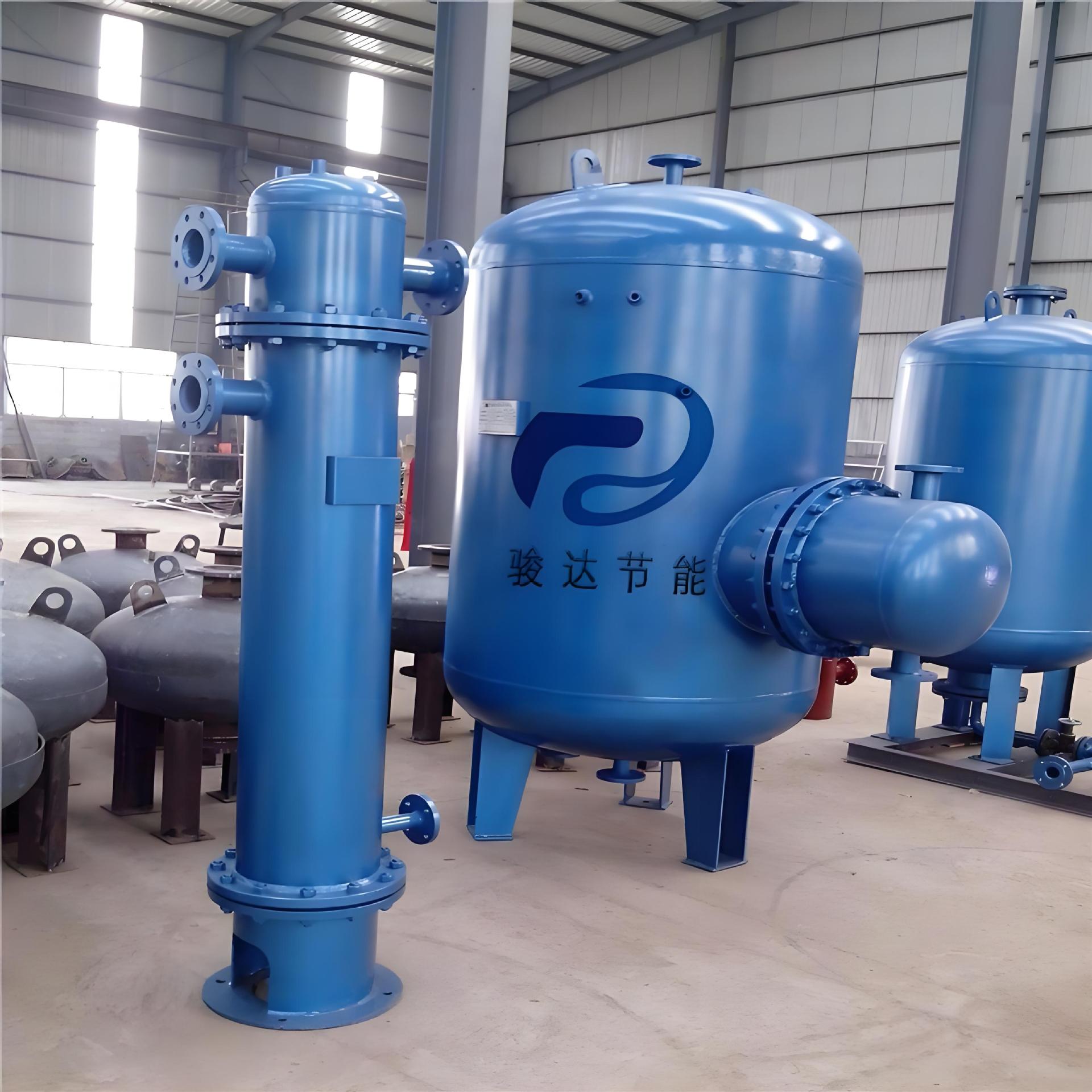 厂家低价供应 管壳式换热机组  容积式换热机组 双纹管换热机组