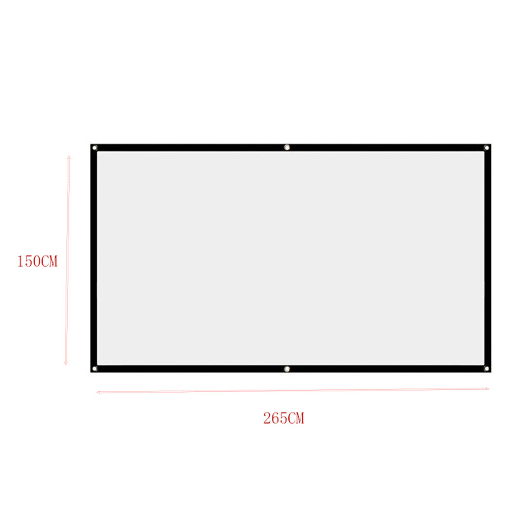 155cm×265cm- 120inch
