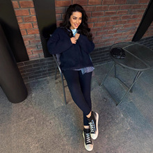 2025跨境欧美外贸女装亚马逊假两件拼接衬衫上衣休闲裤运动套装