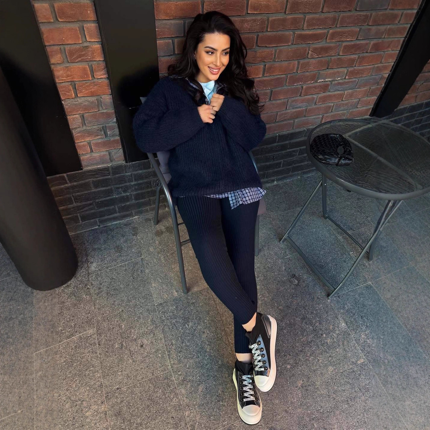 2025跨境欧美外贸女装亚马逊假两件拼接衬衫上衣休闲裤运动套装