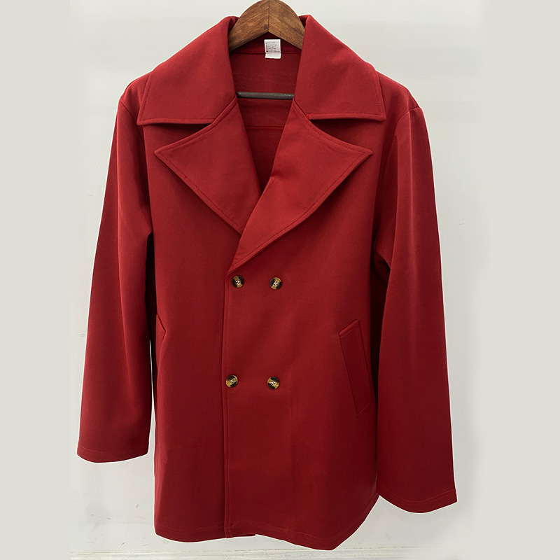 Cappotto uomo slim fit revers antivento casual per autunno_voghion.com