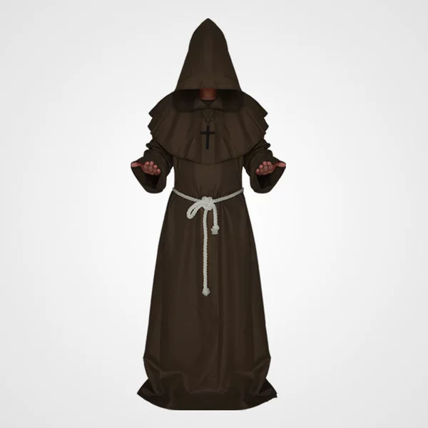 Brown/monk suit