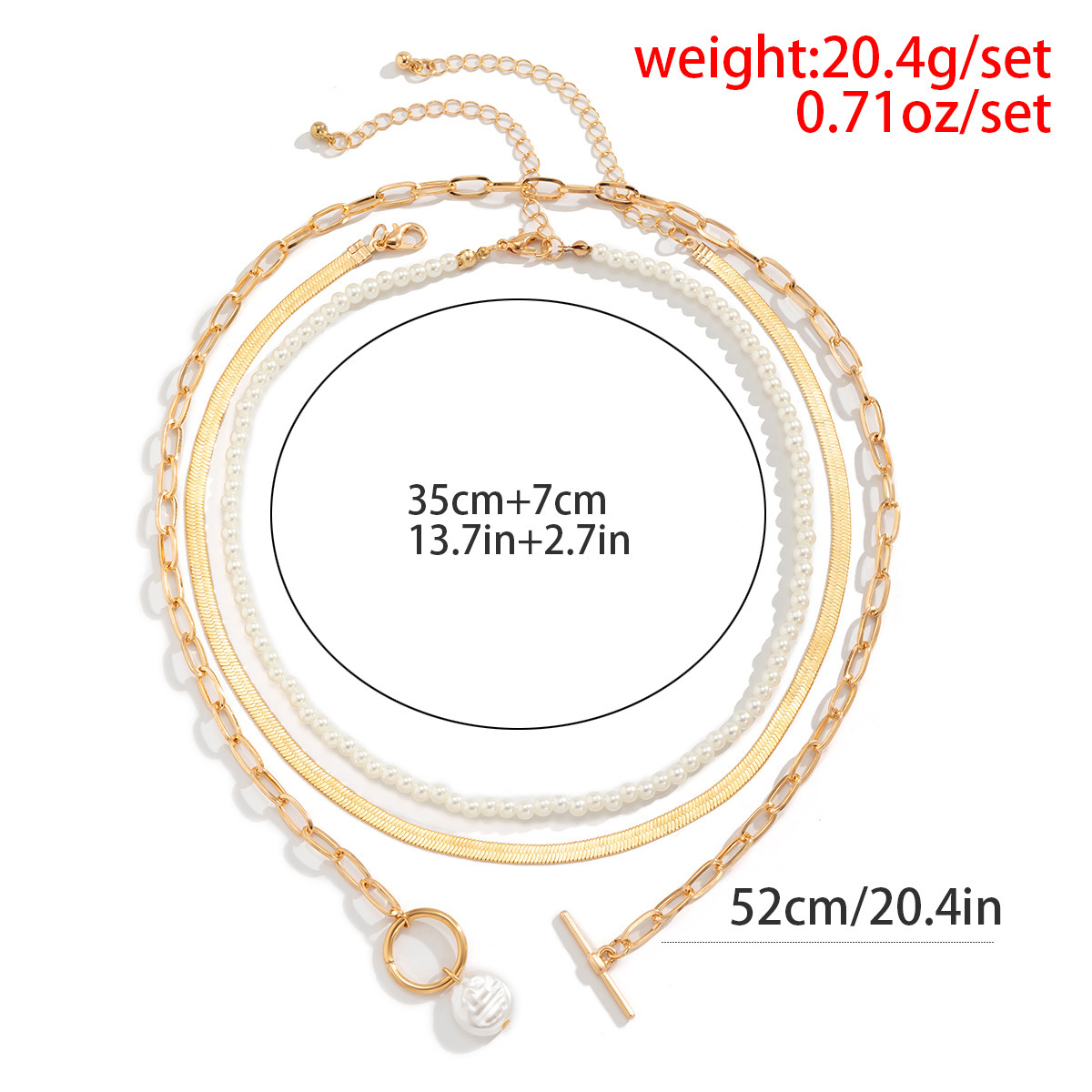 Collier avec pendentif en forme d'étoile en perles et perles artificielles de style métal_voghion.com