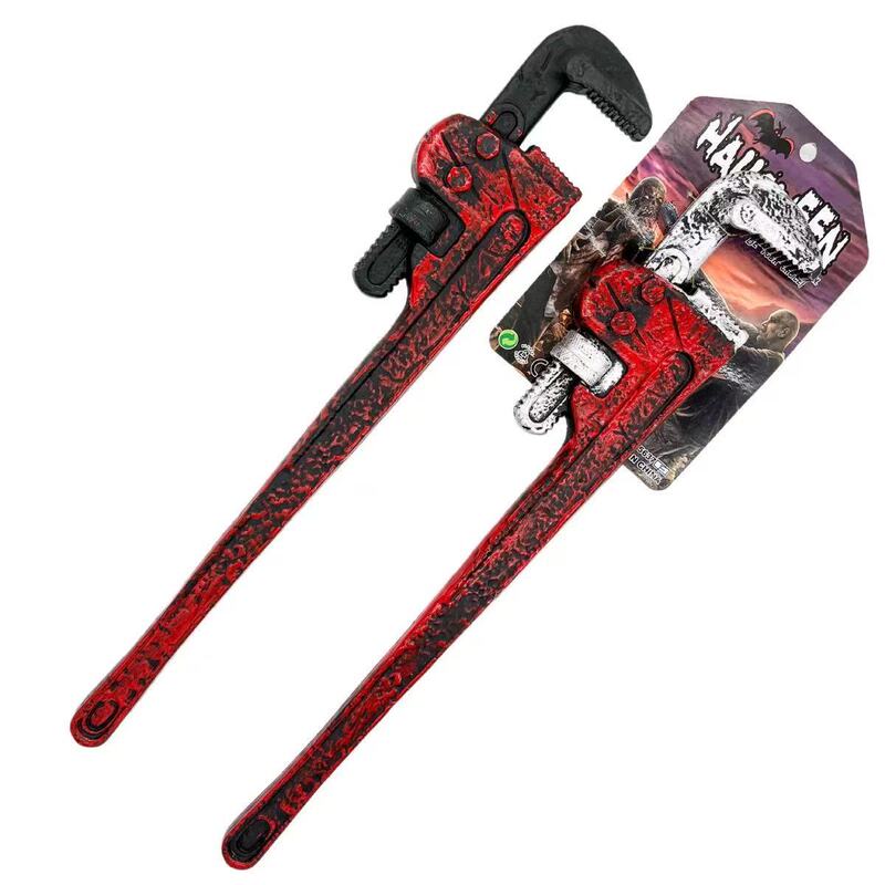 Halloween Dance Party Party Cos Dress up Props Kidsren's Toys Plastic Fake Wrench Plastic Props Halloween Dance Party Party Cos Dress up Props Kidsren's Toys Plastic Fake Wrench Plastic Props