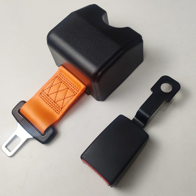 Car seat belt – Qìchē Forklift Automatic Retractable - c013-orange-retractor-sq16-full-wrap-upper-bent-base