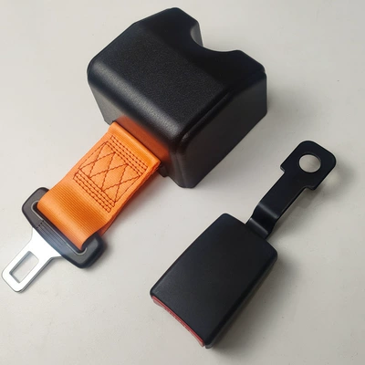 Car seat belt, Seat Belts for Passenger Cars - c013-orange-retractor-sq16-all-inclusive-upper-bending-base