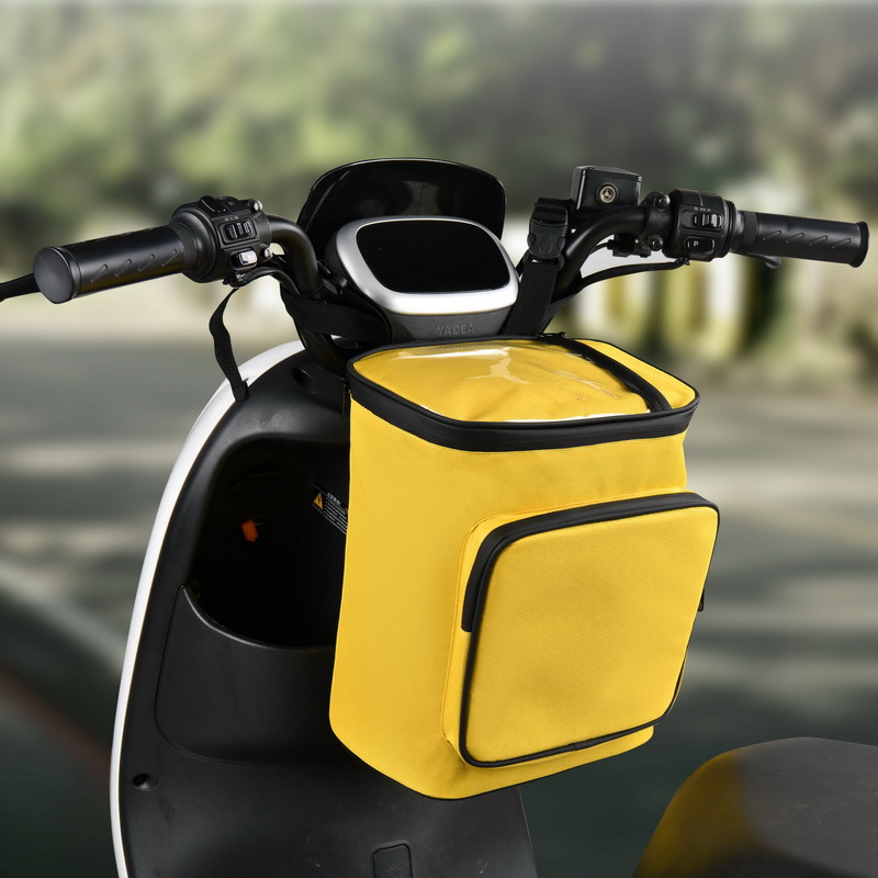 대형 배터리 자동차 전면 보관 가방 옥스포드 천 - 밝은 노란색