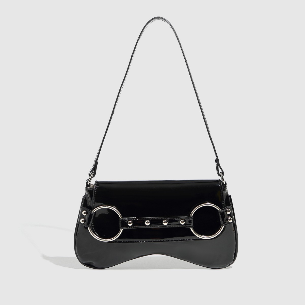 Liquidación de fabricantes transfronterizos, bolsos de axila, bolsos de hombro de moda, bolsos de muñeca, macaron de nicho, bolsos de mujer portátiles de gelatina, bandolera